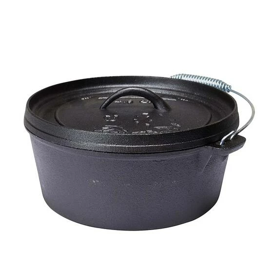 Brand new π Camping Cookware Campfire Pre Seasoned Cast Iron Camp Oven 4.5 Quart π€© 3 Brand new π Camping Cookware Campfire Pre Seasoned Cast Iron Camp Oven 4.5 Quart π€©