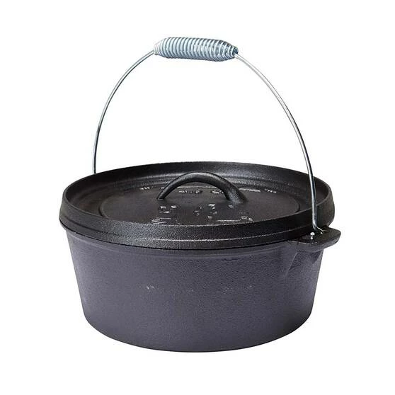 Brand new π Camping Cookware Campfire Pre Seasoned Cast Iron Camp Oven 4.5 Quart π€© 4 Brand new π Camping Cookware Campfire Pre Seasoned Cast Iron Camp Oven 4.5 Quart π€© - Image 2