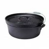Promo 🛒 Camping Cookware Campfire Pre Seasoned Cast Iron Camp Oven 12 Quart 😍 -Camping Cooking Equipment Shop BCF 213609 00 hi res