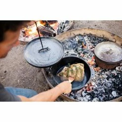 Promo 🛒 Camping Cookware Campfire Pre Seasoned Cast Iron Camp Oven 12 Quart 😍 -Camping Cooking Equipment Shop BCF 213609 08 hi res