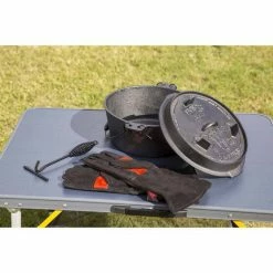 Cheapest 😀 Camping Cookware Campfire Premium Camp Oven 9 Quart Kit 🎁 -Camping Cooking Equipment Shop BCF 213612 06 hi res