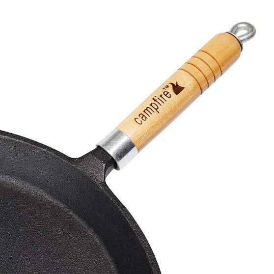 New π Camping Cookware Campfire Pre Seasoned Round Frypan 30cm π₯ 4 New π Camping Cookware Campfire Pre Seasoned Round Frypan 30cm π₯ - Image 2