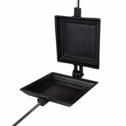 Wholesale ✔️ Camping Cookware Campfire Cast Iron Jaffle Iron - Jumbo, Single 🌟 -Camping Cooking Equipment Shop BCF 213618 02 hi res