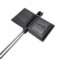 Promo π Camping Cookware Campfire Cast Iron Jaffle Iron - Double, Pre Seasoned β¨ 8 Promo π Camping Cookware Campfire Cast Iron Jaffle Iron - Double, Pre Seasoned β¨ -Camping Cooking Equipment Shop BCF 213619 02 hi res