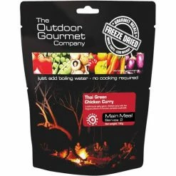 Cheap 🎉 Food And Snacks Outdoor Gourmet Company Thai Green Curry Chicken Freeze Dried Food 2 Serves 💯