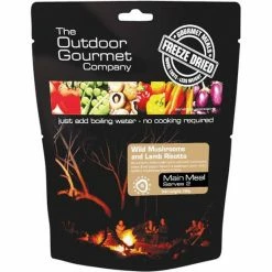 Buy 🔔 Food And Snacks Outdoor Gourmet Company Wild Mushroom And Lamb Risotto Freeze Dried Food 2 Serves 🧨