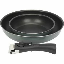 Promo 🔥 Pots, Pans, And Billies Wanderer Non-Stick Frypan Set 2 Piece 🎁