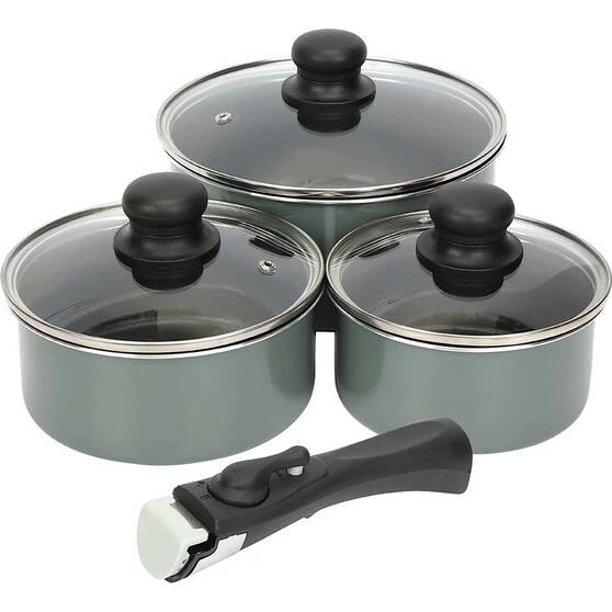 Outlet β¨ Pots, Pans, And Billies Wanderer Non Stick Saucepan Set 3 Piece π 3 Outlet β¨ Pots, Pans, And Billies Wanderer Non Stick Saucepan Set 3 Piece π