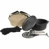 Hot Sale ⌛ All4Adventure Camping Cookware All 4 Adventure 7.5QT Cast Iron 6pc Set 👏 -Camping Cooking Equipment Shop BCF 574600 hi res