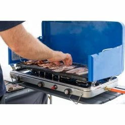 Deals ✔️ Camping Cookware Campfire Cast Iron 3 Burner Cooker Plate ✔️ -Camping Cooking Equipment Shop BCF 586821 01 hi res