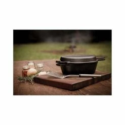Cheap 💯 Camping Cookware Campfire Cast Iron Quart Combo Cooker ❤️ -Camping Cooking Equipment Shop BCF 601031 06 hi res