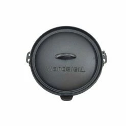 Flash Sale 👍 Camping Cookware Wanderer Settler 9QT Cast Iron Set - 9 Piece 😉 -Camping Cooking Equipment Shop BCF 602300 09 hi res