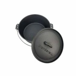 Cheapest 👏 Camping Cookware Wanderer Settler 4.5QT Cast Iron Set -7 Piece 💯 -Camping Cooking Equipment Shop BCF 602321 10 hi res