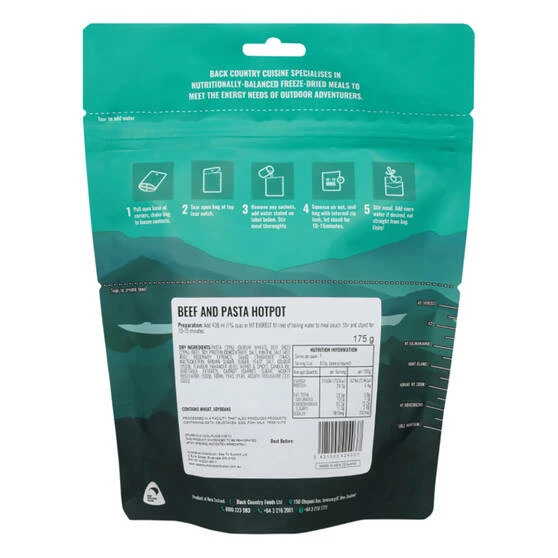 Wholesale ✨ Food And Snacks Back Country Cuisine Freeze Dried Beef & Pasta Hot Pot 2 Serve ✔️ 3 Wholesale ✨ Food And Snacks Back Country Cuisine Freeze Dried Beef & Pasta Hot Pot 2 Serve ✔️
