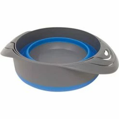Cheapest 🔥 Camping Cookware Companion Pop Up Colander And Bowl Set 🌟 -Camping Cooking Equipment Shop BCF 627974 03 hi res
