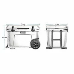 Brand new 🎁 Iceboxes And Soft Coolers YETI® Tundra Haul™ Hard Cooler Tan 🧨 -Camping Cooking Equipment Shop BCF 629341 05 tan hi res