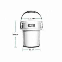 Budget 😉 Iceboxes And Soft Coolers YETI LoadOut™ Bucket 18.9L Tan ⌛ -Camping Cooking Equipment Shop BCF 629354 05 tan hi res